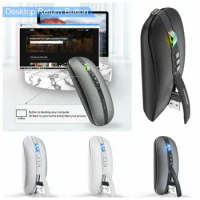 Bluetooth Compatible Bluetooth 2.4GHz Wireless Mouse Wireless Silent M113 Dual Mode Silent Mice with USB Receiver ABS