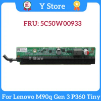 Y Store NEW For Lenovo M90q Gen 3 P360 Tiny Workstation Tiny8 PCIex16 Riser Card 5C50W00933 5C50W00910 100% Tested Fast Ship