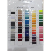 ANEKA - Benang Rajut PE 30 S  / Ciput / Gamis / Sarung Tangan / Kerudung / Kaos Kaki / Sock Yarn