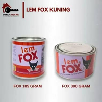 Lem Fox Kuning Lem Kayu 185 GRAM & 300 GRAM FOX 185 GRAM