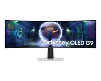จอโค้งมอนิเตอร์หน้าจอ OLED 49 นิ้ว รุ่น G9 G93SD สีเงิน