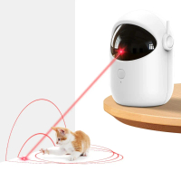 ACCURACY Interactive Cat Toy Laser Indoor Automatic Laser Light Cats Toys Rechargeable Infrared Pet