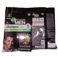 Garnier Men Semir Shampoo Hitam 20Ml, Garnier Men Semir Shampoo Hitam Kecokelatan 20Ml Garnier Men S