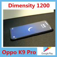 Original Oppo K9 Pro 5G Mobile Phone Dimensity 1200 Android 11.0 6.43" 120HZ 64.0MP 60W Charger Screen Fingerprint Face ID OTA