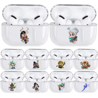 Cute Cartoon Valorant Airpods Case Soft Protector Cover Box for Apple Airpods 1 2 3 ProTransparent AirPods Cases Funda Coque
