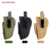 G2C/CZ 75/USP COMPACT/PP/M9/PX4/P220 Hunting Pistol Hand Gun Holster Tactical EDC Right/Left Interchangeable Waist Gun Bag Pouch