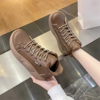 Normal Leather Hi Cut Size 44 Womens Shoes High Sneakers 48 Red Boot Woman Sports Genuine Brand Cheapest High Fashion