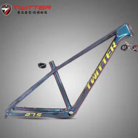 Carbon Frame for Mountain Bike，Ultralight , Discolored, LEOPARD-XS, 27.5, 29 Quick Release, 135mm，XC,AM,Inner Cable