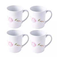 Corelle Corelle 4 Pcs Porcelain Mug - Country Rose