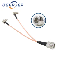 N Female to CRC9 Connector 4G LTE Antenna connector Splitter Combiner RF Coaxial Pigtail Cable for HUAWEI ZTE router modem