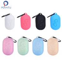 POYATU For Samsung Gear IconX 2018 Soft Ecouteur Inear Coque For Samsung Gear IconX2018 Silicone Case Earphone Protective Cover