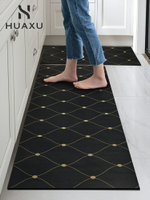 廚房地墊防滑防油可擦免洗耐臟墊子專用防水腳墊皮革長條地毯軟墊