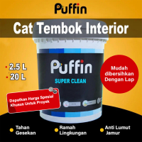 Cat Tembok Interior Anti Noda Mudah Dibersihkan Puffin Super Clean