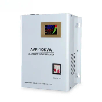 Single Phase AC 110V 220V 1000VA 3KVA Wall Mounted Voltage Regulator 1KVA 2 KVA 5KVA Relay Voltage Stabilizer AVR
