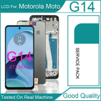 6.5" Original LCD For Motorola Moto G14 LCD Screen Display Touch Digitizer Assembly For Moto G14 XT2341-3 LCD Replacement