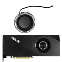 ASUS 78MM 4PIN PLB07525B12HH GTX 2060 GPU Fan，For ASUS RTX 2060 2070 2080Ti turbo Graphics card cooling fan