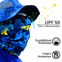 KastKing UV Protection Fishing Mask Breathable High Elasticity Outdoor Sportswear Headwear Scarfs Fishing Apparel Face Mask