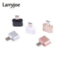 Larryjoe Micro USB To USB 2.0 OTG Adapter Android Phone Tablet For Samsung Galaxy Sony LG OTG Cable Camera MP3 OTG Hug Converter
