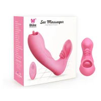 Wireless Remote Control Dildo Vibrator Oral Sex Licking Tongue G spot Clitoris Stimulator vibrating panties Sex Toys for Woman