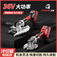 【台灣公司 可開發票】大將鋰電手持冷切鋸金屬鋼筋角鋼槽鋼電纜電動切斷機手提便攜式切