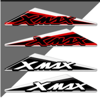 For Yamaha X-MAX XMAX X MAX 125 250 300 400 Motorcycle Stickers 3D Mark Tank Decals Emblem Badge Tank Pad Protector Decal