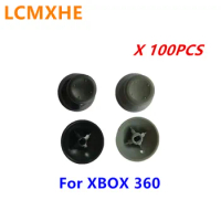 100pc Black for XBOX 360 Analog Sticks caps Plastic Mushroom thumbstick for xbox360 wired wireless controller joystick repair