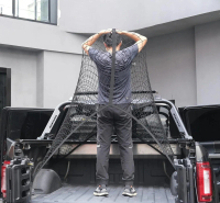 Highly Elastic Cargo Net, Simple Truck Bed Cargo Mesh Organizer, Suitable for Daily Light Loads of T