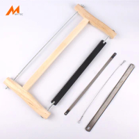 12" Frame Saw with 3pcs Replacement Blades 24TPI 310mm