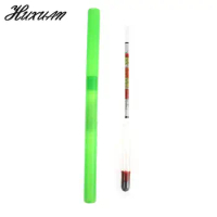 Hydrometer Tester Measuring Bottle,Triple Scale Hydrometer For Wine, Beer, Mead And Kombucha Specific Gravity ABV Tester