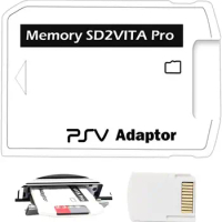 SD2Vita Memory Card Adapter Game Slot Converter Compatible with PS Vita 1000/2000 3.6 for HENkaku System