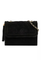 Chanel 二手 Chanel 絎縫絨面革流蘇翻蓋包