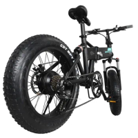 M1 Pro Mountain E Bike 500w 36v Waterproof Dirt EBike Folding Electric Bike 20 Inch Electric Fat Bike