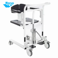 Flexible commode chair Patient transport shifter lift transfer chair for Disabled Elderly