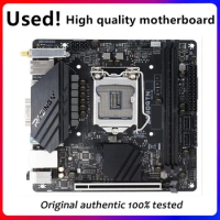 MINI ITX For Biostar Z490GTN Original Desktop Z490 DDR4 Motherboard LGA 1200 i7/i5/i3 M.2 board Used Mainboard