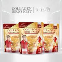 [ คอลลาเจนรังนกเวลเน็ก ] COLLAGE BIRD’S NEST JAMSAI คอลลาเจนเวลเน็ก+รังนก+วิตามินซีไลโปโซมอล  90 ซอง