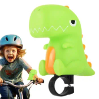 Children Bicycle Bell Squeeze Motor Bike Bells Dinosaur Cartoon Squeeze Horn Cute Honk Bicycle Honker Kids Bike Horn For Scooter