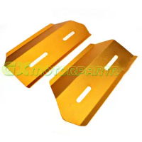 Motorcycle accessories water tank clip aluminum plate Covers Cooling Radiator Guards Plates for honda CB400 VTEC 1 2 3