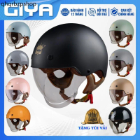 Mũ Bảo Hiểm Royal M239 Nửa Đầu Kính Âm - Size M L XL XXL - Cho Nam Nữ - Đi Xe Máy Chính Hãng