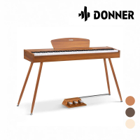 【Donner】DDP-80 88鍵 配重數位電鋼琴 多色款(贈琴椅 三踏板 琴架 原廠保固一年)