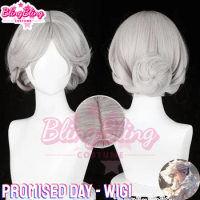 Promised Day Cosplay Wig Game Identity V Bloody Queen Cosplay Wig Bloody Queen Mary Cosplay Wig Silver Set Hair