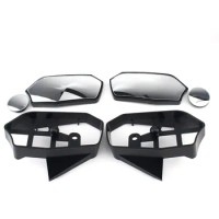 For Yamaha XMAX300 XMAX 300 2023 Move Motorcycle Forward Mirror Rearview Mirror Kit Convex Angle Adjustable White Side Mirrors