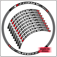 Bike Rim Sticker width 20mm Road Wheel Sets Decal 24" 26" 27.5" 29" 700C Universal MTB Rim Decals Cycling Stickers