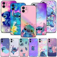 Case For Apple iPhone 14 13 11 12 Pro Max XR X 8 Plus XS 13mini Cover Silicon Shell Cartoon Bling Rainbow Stitch