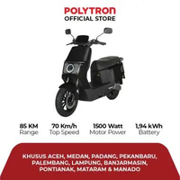 Polytron Fox 200 - Buy to Own - Electric Sepeda Motor Listrik - OTR Aceh, Medan, Palembang, Banjarma