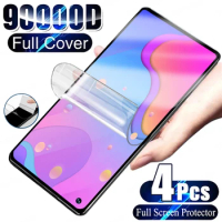 4Pcs Hydrogel Film Screen Protector For Redmi Note 10 7 9 8 11 Pro For Redmi Note 11 10 7 8A 9A 8 9 10S 11S 11T Full Cover Film