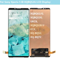 6.1" Original LCD For SONY Xperia 5 III Display LCD XQBQ62/G, XQBQ52G XQBQ52B XQ-BQ72 lcd display for sony x5 III LCD