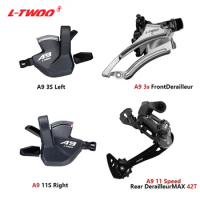 LTWOO AX11 A9 11Speed Groupset Trigger Shift Lever and Rear Derailleur for Mountain Bike 42T 46T 50T 52T Compatible SHIMANO SRAM