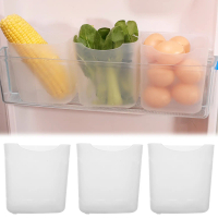 Thùng Sắp Xếp Tủ Lạnh, Chất Liệu Nhựa, Có Thể Xếp Chồng, Trong Suốt, Hộp Đựng Đồ Ăn Cho Tủ Lạnh Thực