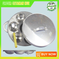 CETAKAN BIKANG ISI 7 LUBANG ADA KAKI BAHAN COR ALMUNIUM TEBAL Kitchenware