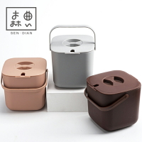 茶桶茶渣廢水桶功夫茶具配件過濾儲水桶小號家用茶臺垃圾桶茶水桶
